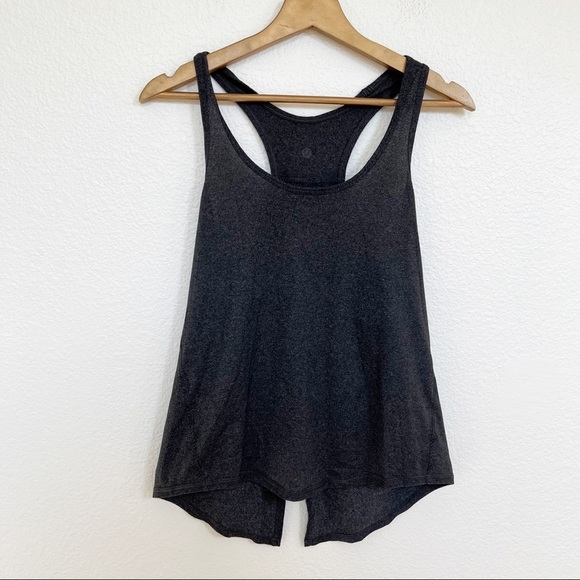 Lululemon- Salute The Sun Heathered Black Tank- 6 - Picture 4 of 7